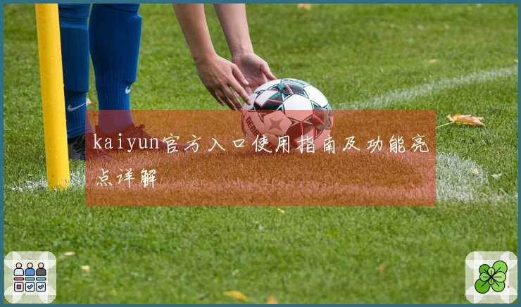 kaiyun官方入口使用指南及功能亮点详解